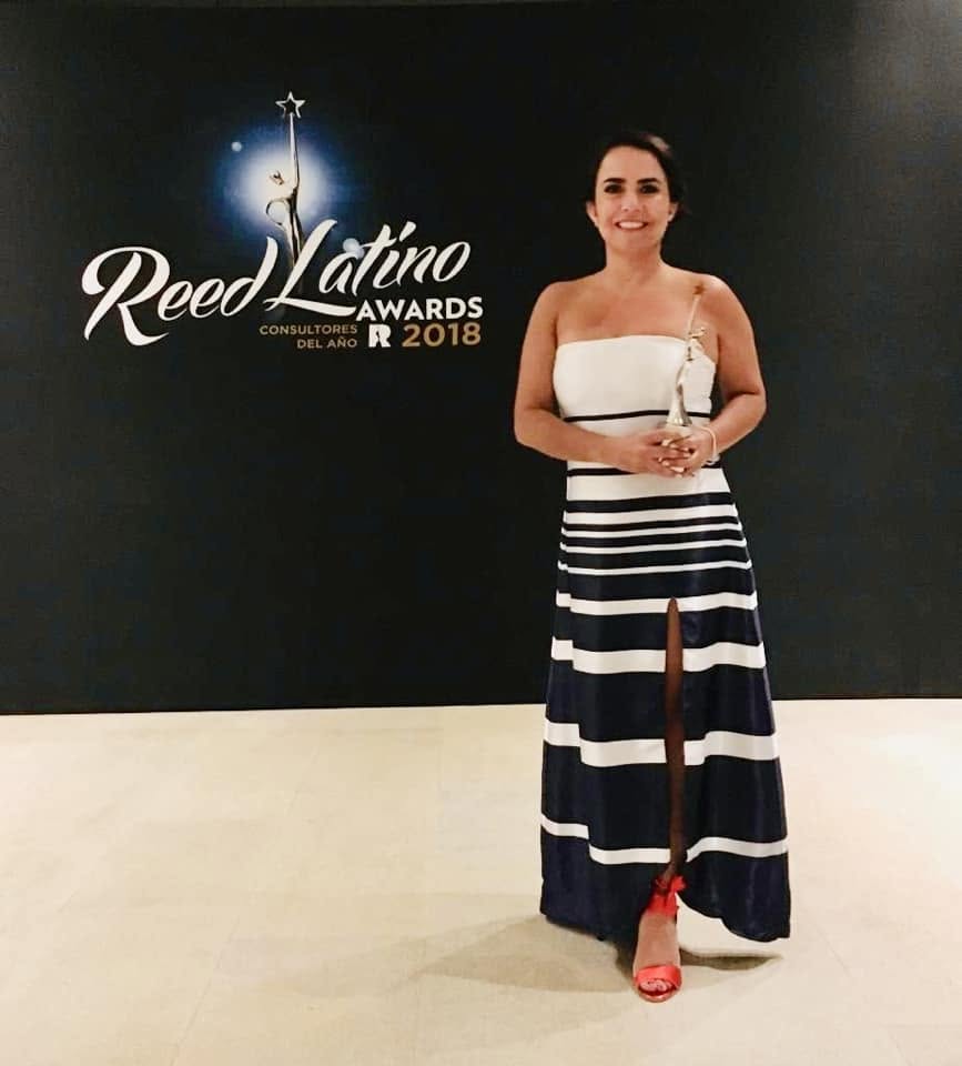 María Alejandra Trujillo en Reed Latino Awards 2018